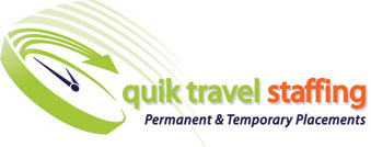 Quik Travel Staffing Logo
